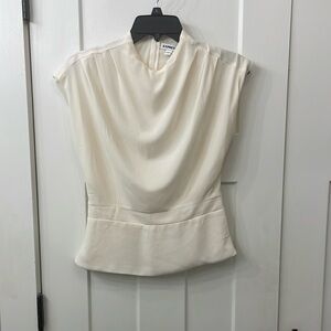 Express Ivory Sleeveless Top